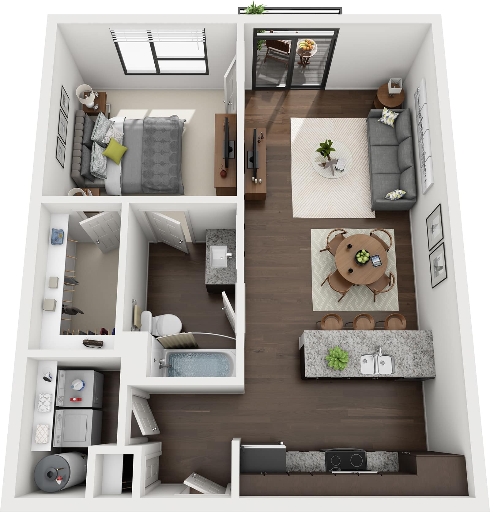 1-A Floor Plan